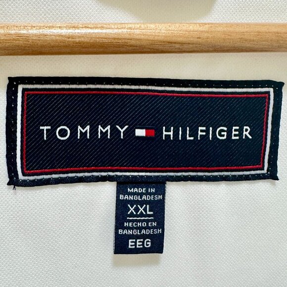 New Tommy Hilfiger Women’s Lightweight Hooded Windbreaker Jacket Size XXL White - Picture 3 of 16